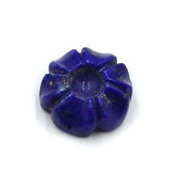 Carved Flower- Lapis