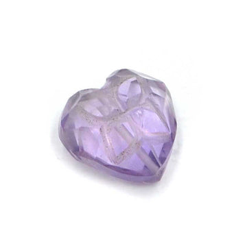 Carved Heart- Amethyst