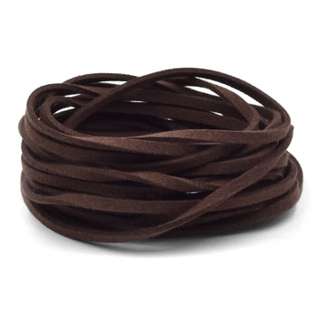 Compassion Suede- Dark Brown By The Yard