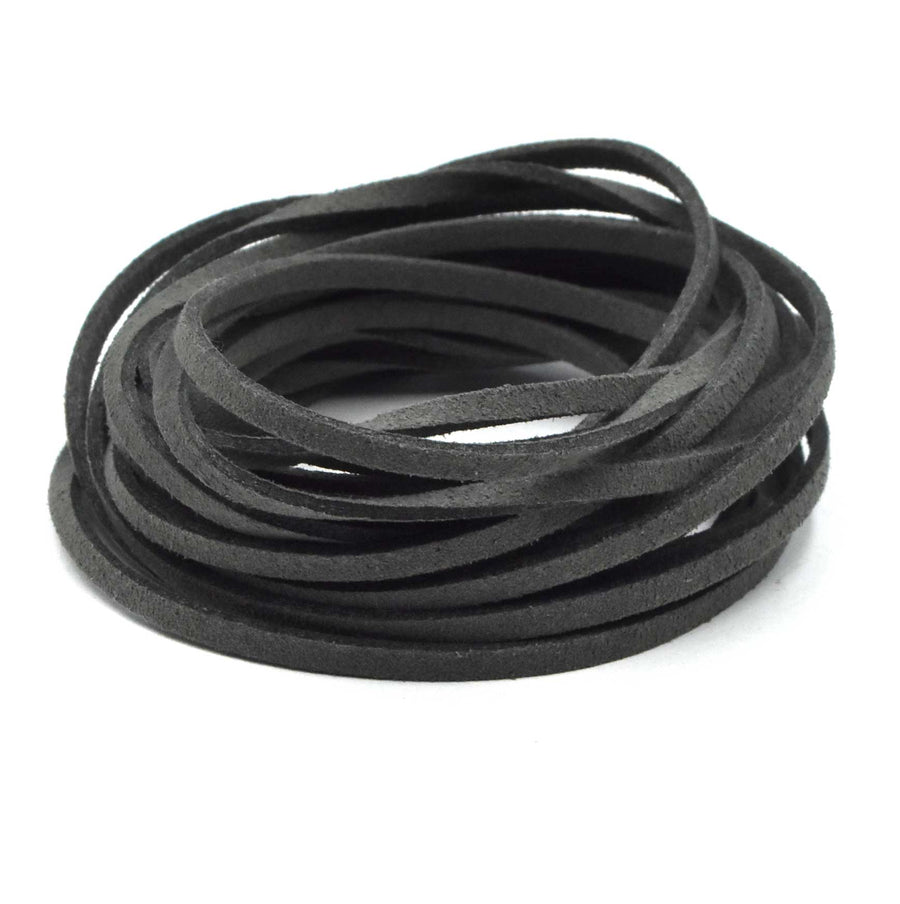 Compassion Suede- Dark Grey By The Yard