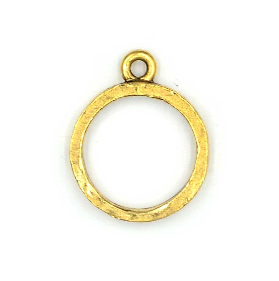 Contemporary Ring- Antique Gold