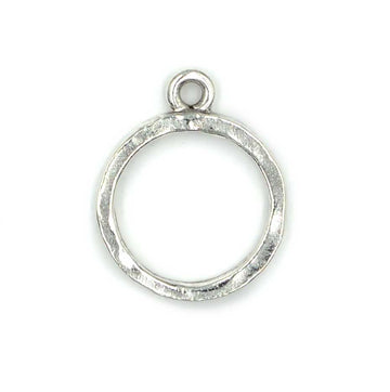 Contemporary Ring- Antique Silver