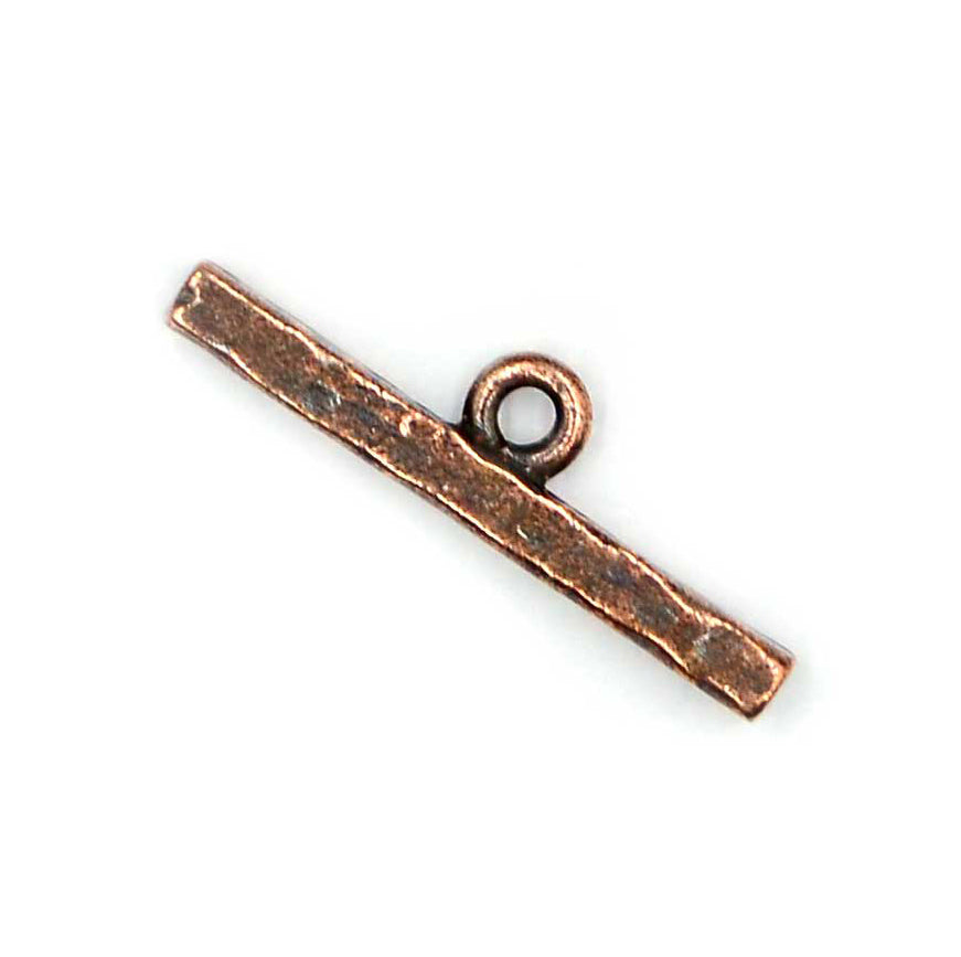 Contemporary Toggle Bar- Antique Copper