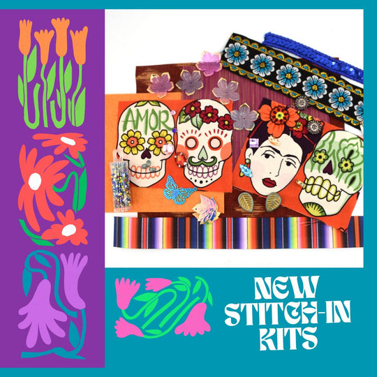 New Frida Stitch-In Kits Available Now