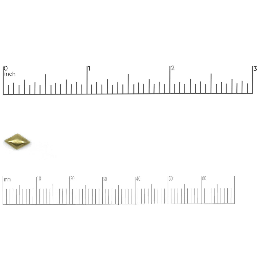 Cymbal Lagada GemDuo Bead Sub- 24kt Gold Plate