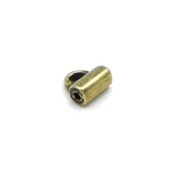Cymbal Soros Tila Bead Ending- Antique Brass