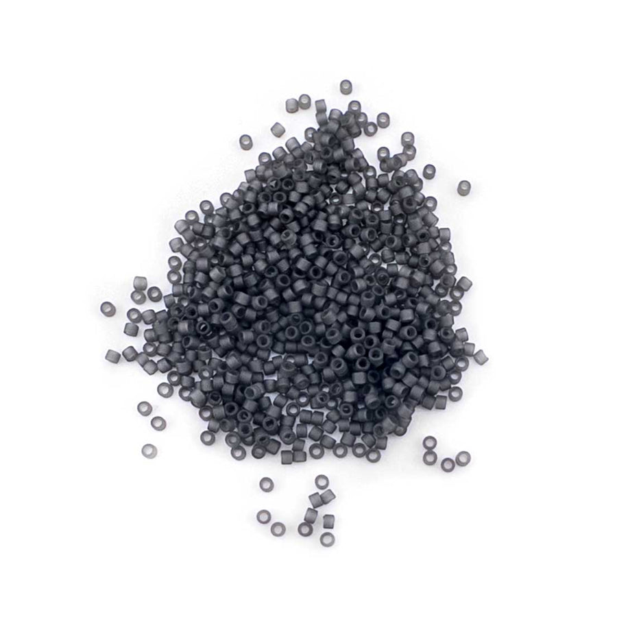 DB2406- 11/0 Matte Transparent Charcoal