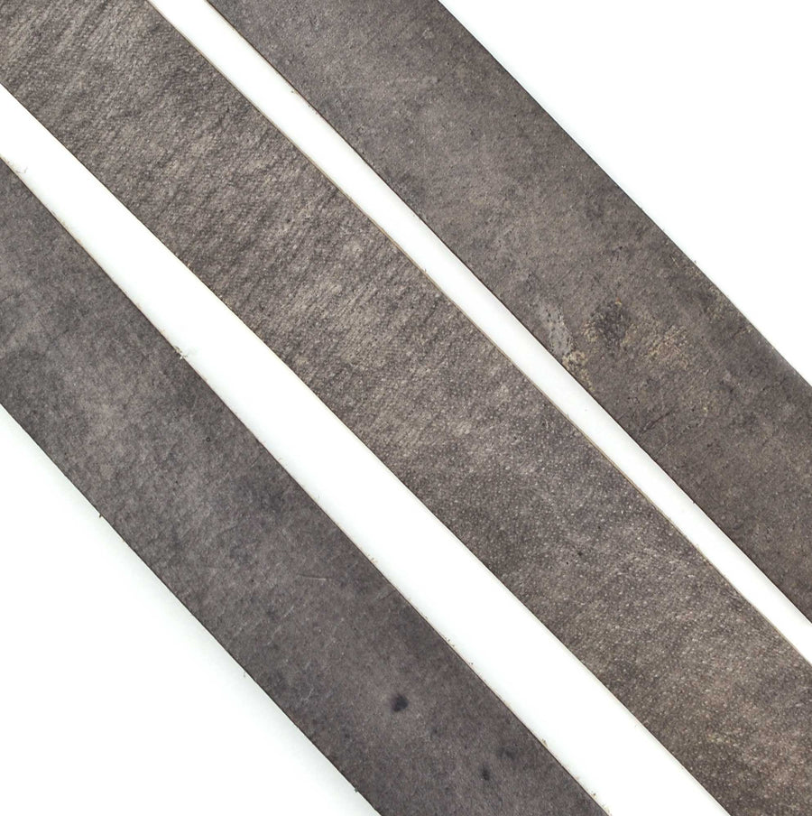 Distressed Gray- 20mm Strap Leather