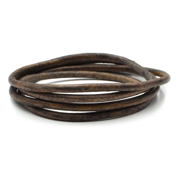 Distressed Grey- 4mm Leather By The Yard