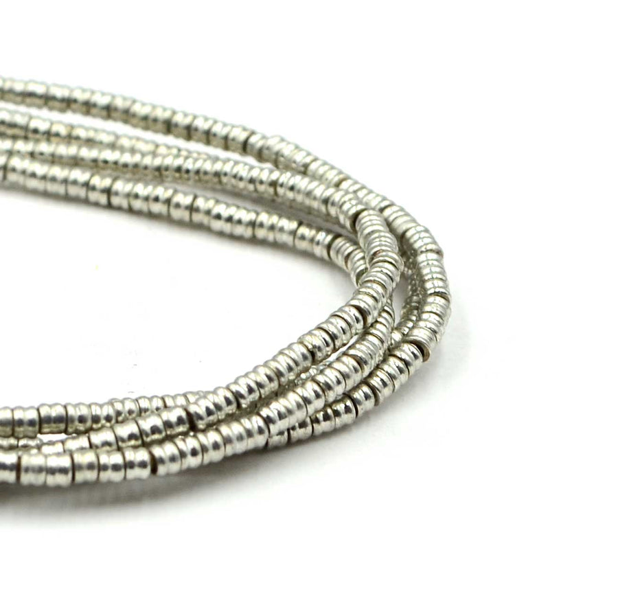 Double Spacers- Silver Plate