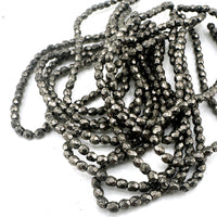 3mm- Antique Silver