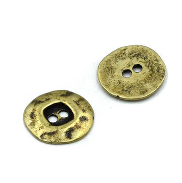 Free Spirit Button- Brass