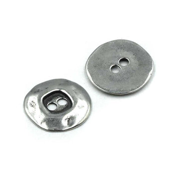 Free Spirit Button- Antique Pewter