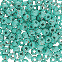 2/0 Matubos- Ionic Turquoise and Brown