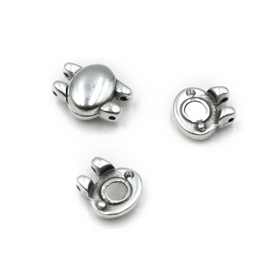 Cymbal Kypri II SuperDuo Magnetic Clasp- Antique Silver