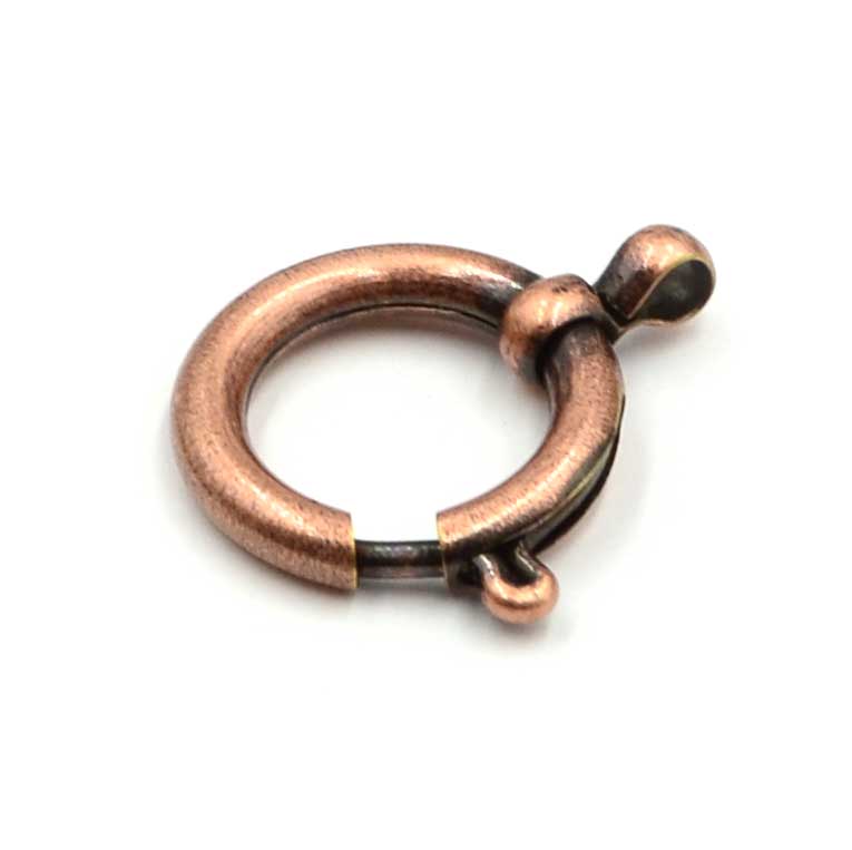Jumbo Spring Ring- Antique Copper