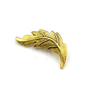 Leaf Toggle Bar- Antique Gold