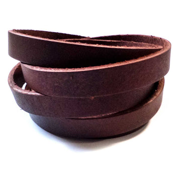 Limited Edition: Distressed Brown- 10mm Strap Leather