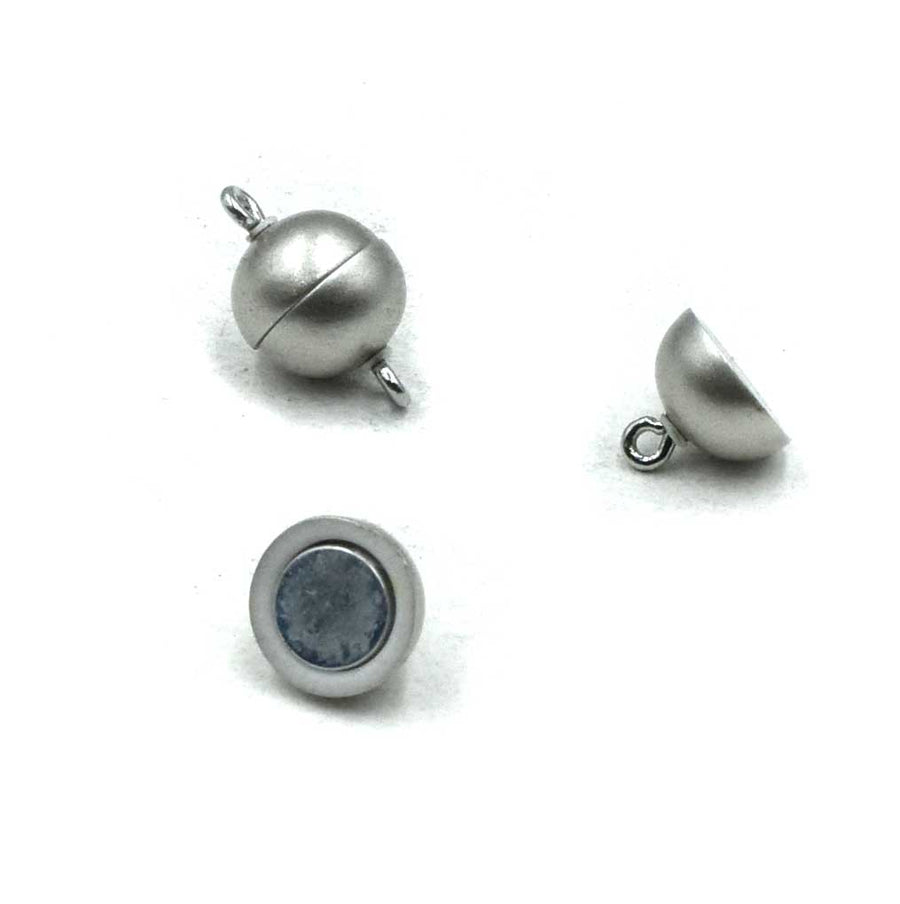 Magnetic Acrylic Clasp- Pewter