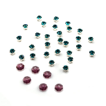 Mystic Mirage Rhinestone and Crystal Mix