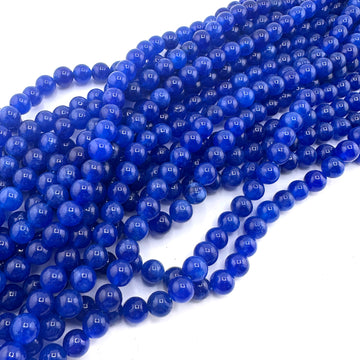 Dyed Blue Jade-8mm