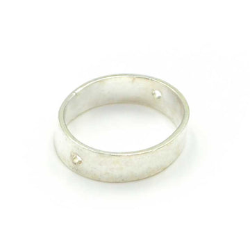 Sterling Silver Oval Bead Frame