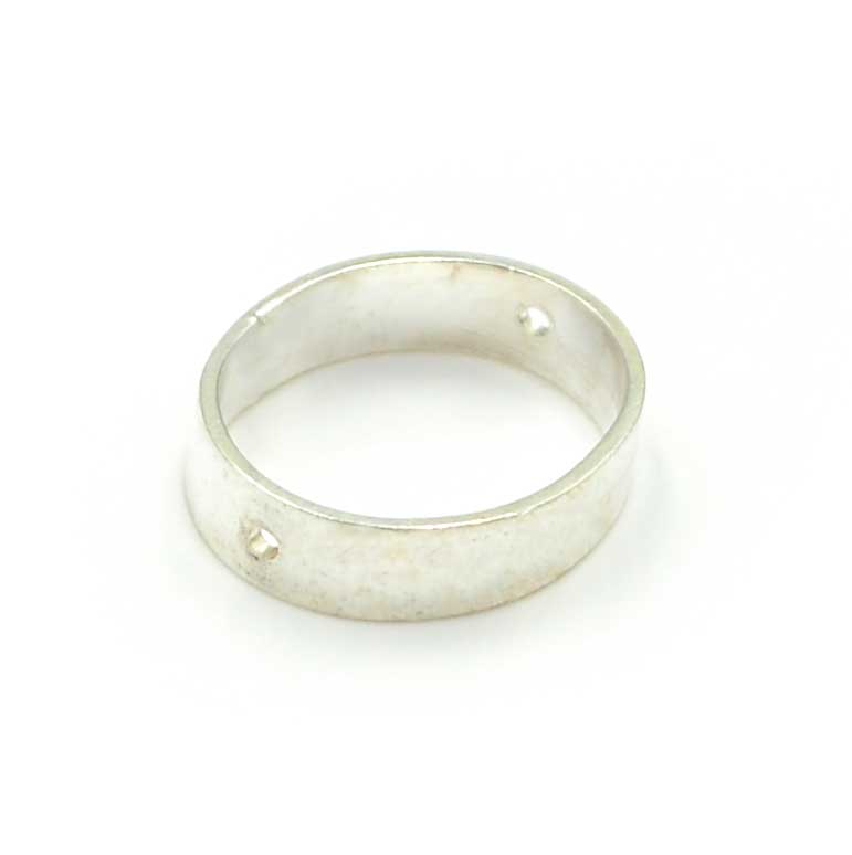 Sterling Silver Oval Bead Frame