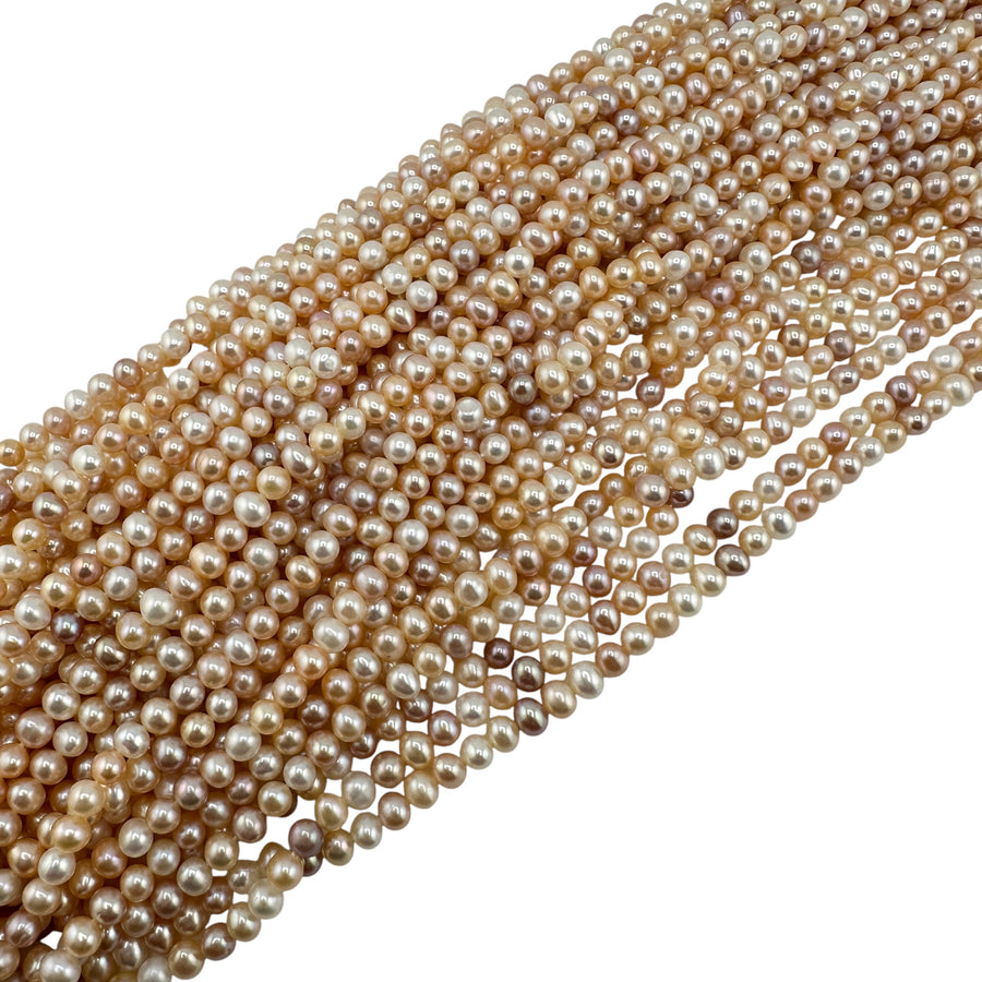 Vintage Rose Potato Pearls-5mm