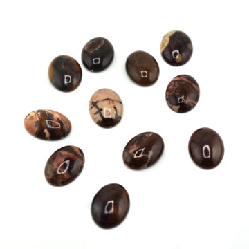 Picture Jasper Cabochon 13 x 18mm