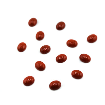 Red Jasper Small Cabochon 7x10mm