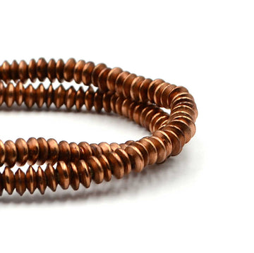 Saucer Spacers, 4mm- Copper Plate