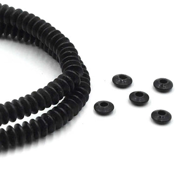 Saucer Spacers, 5mm- Black