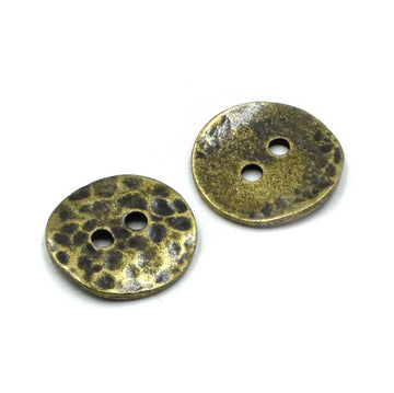 Say Cheese Button- Antique Brass