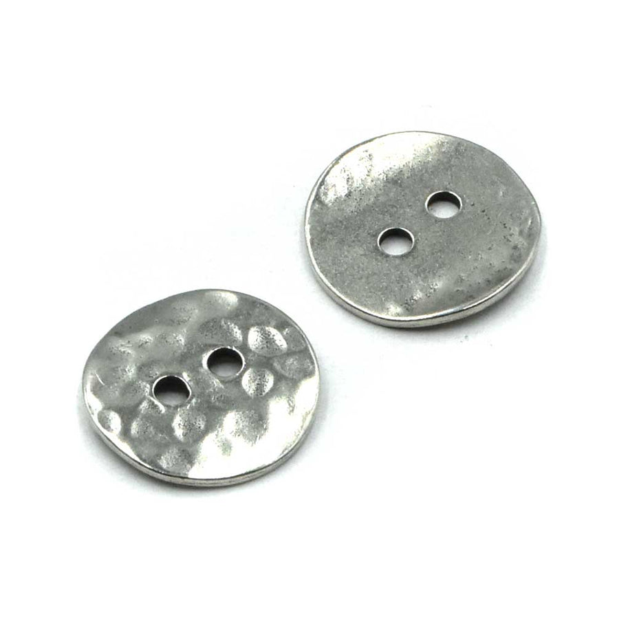 Say Cheese Button- Silver