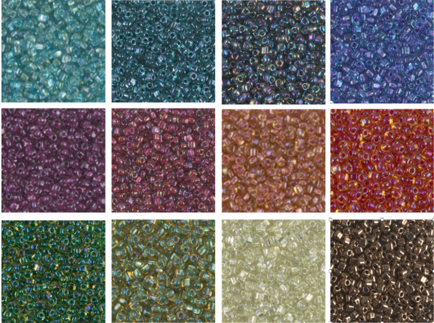 Triangle Treasures, A Miyuki Color Capsule Collection