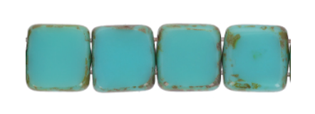 CzechMates Table Cut Tiles- Turquoise/Picasso