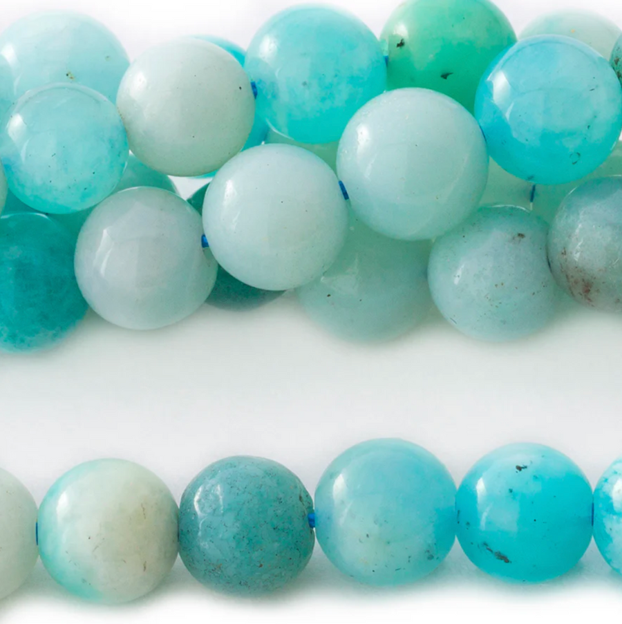 Amazonite- 6mm Rounds