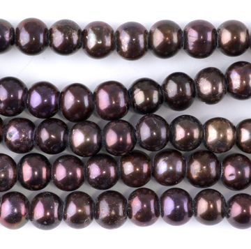 8-9mm Large Hole Purple Potato Pearls