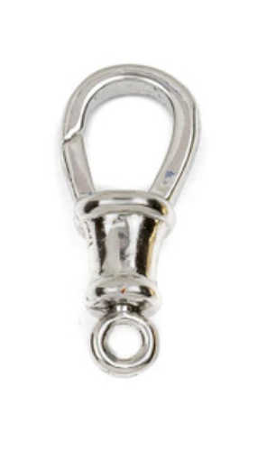 Push and Swivel- Silver