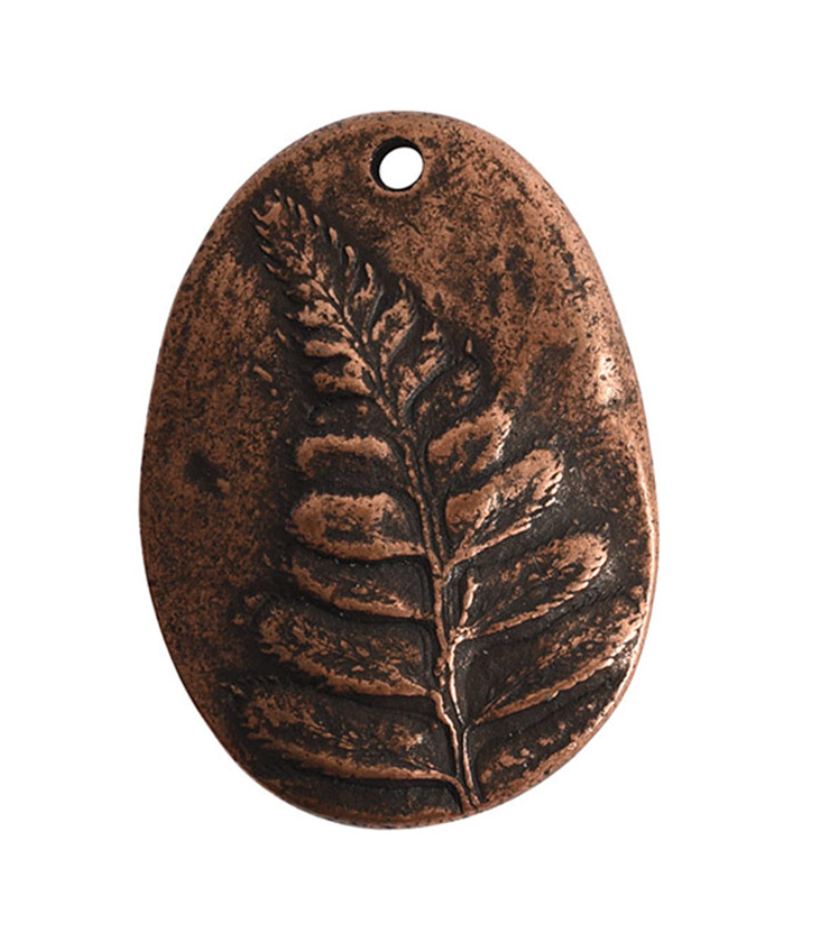 Large Fern- Antique Copper