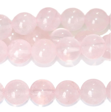 Rose Quartz- 8mm Rounds