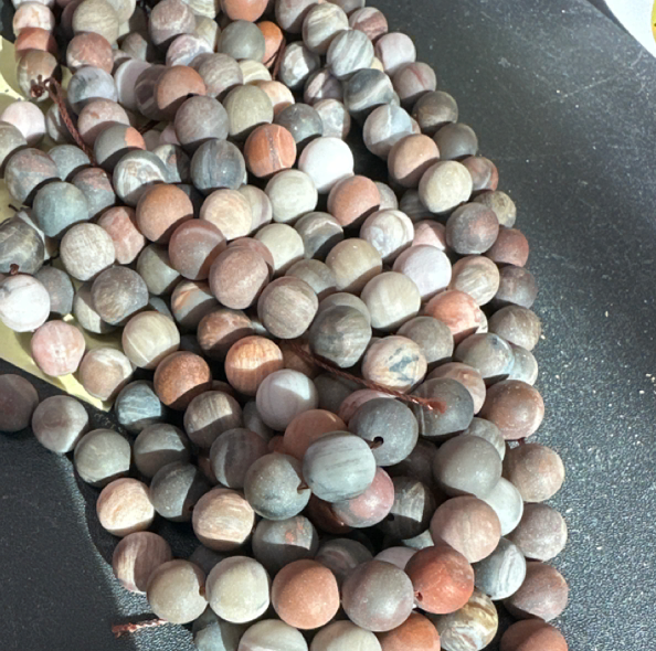 Matte Porcelain Jasper-10mm