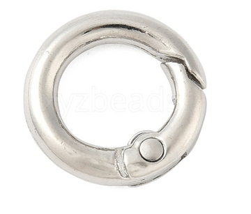 Justa Push Clasp-20mm Silver