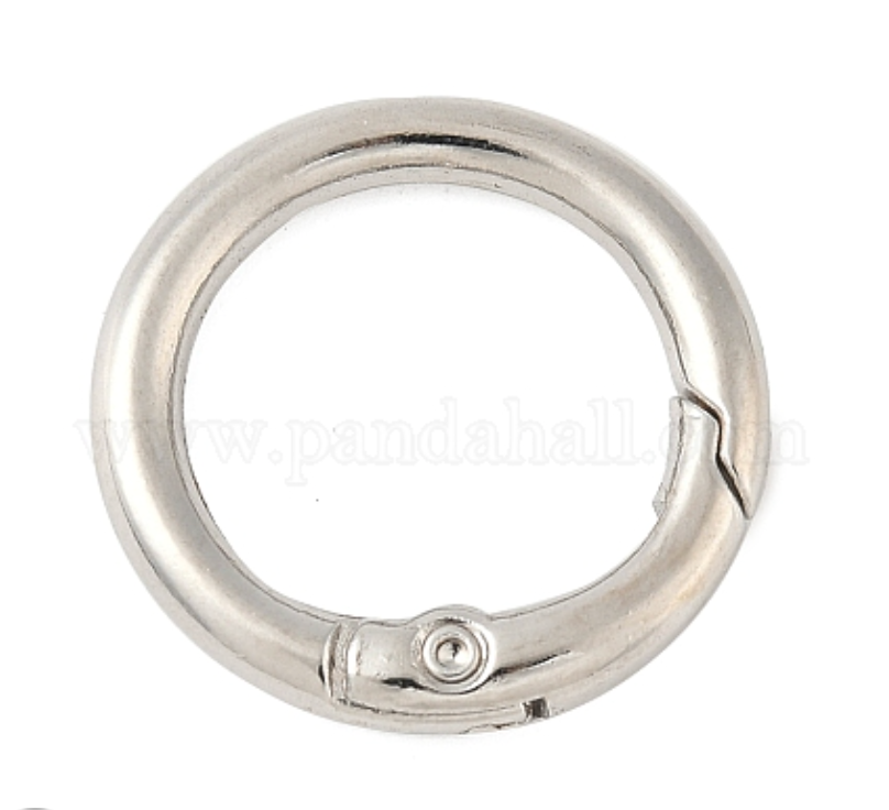 Justa Push Clasp-24mm Silver