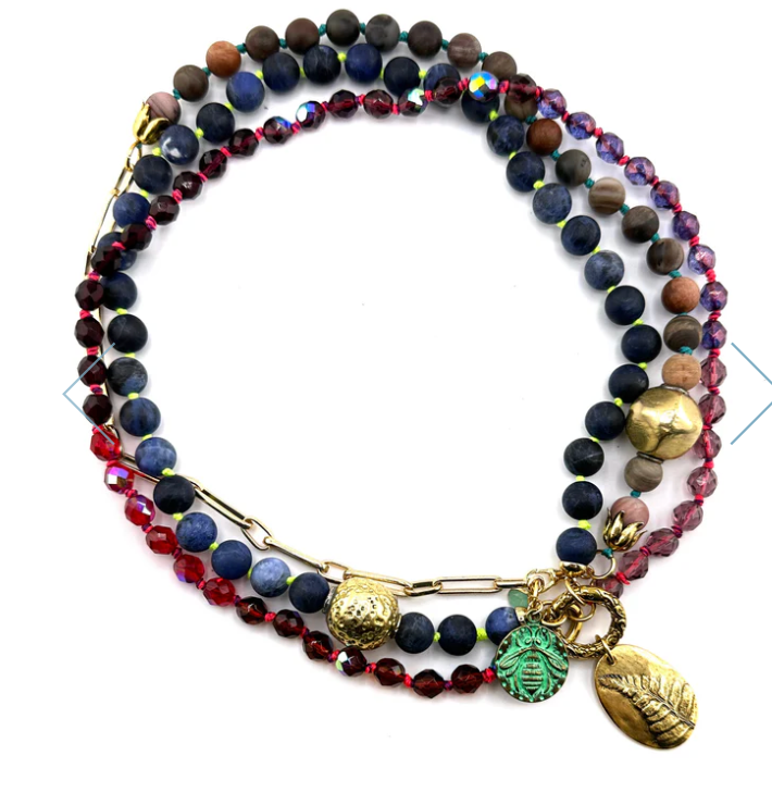 Cabaret Push Clasp-Antique Gold