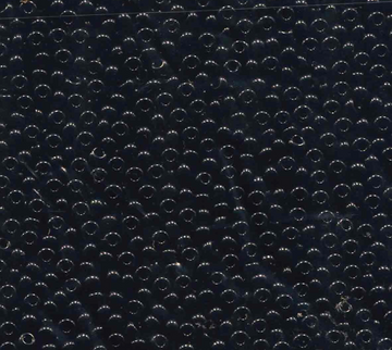 Czech 11/0 Seed Beads- Jet Black