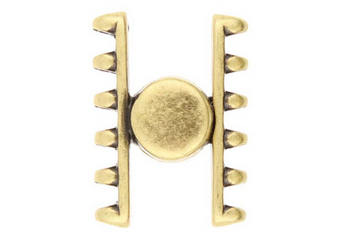 Cymbal Ateni VI SuperDuo Magnetic Clasp- Antique Brass