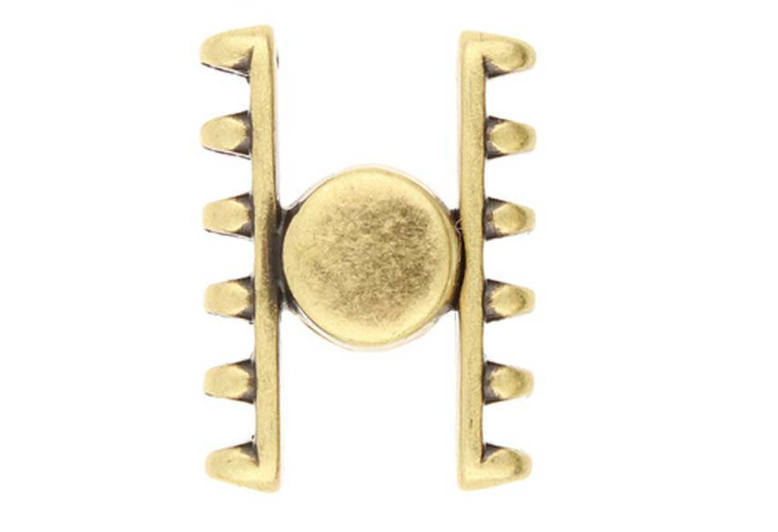 Cymbal Ateni VI SuperDuo Magnetic Clasp- Antique Brass