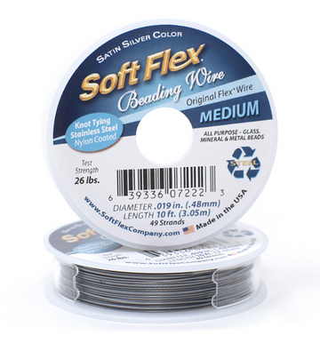 Soft Flex .019/Satin Silver 10ft