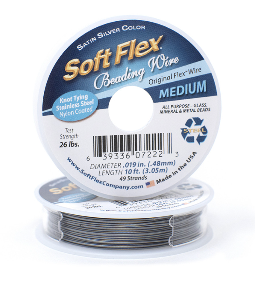 Soft Flex .019/Satin Silver 10ft